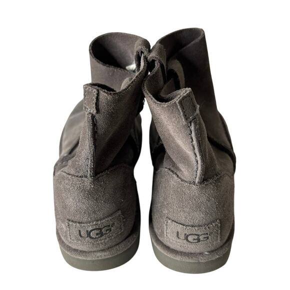Ugg Classic Unlined Mini Boots Charcoal Gray Size 9 - Picture 5 of 7